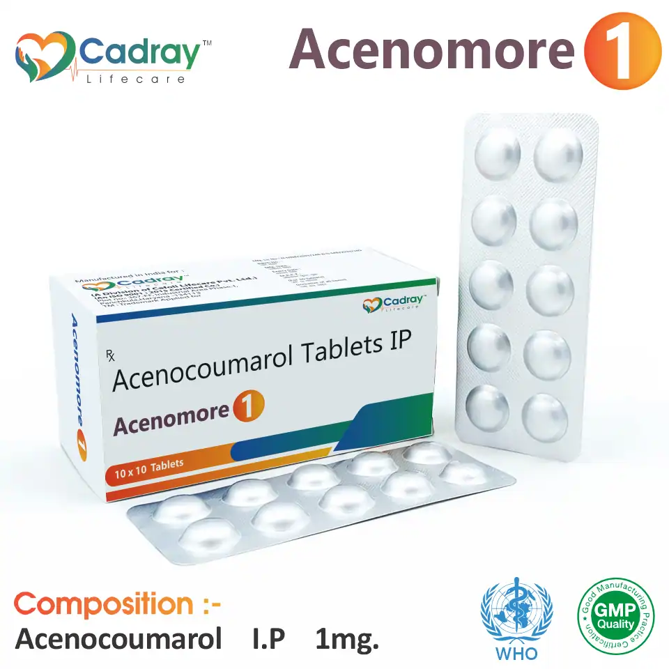 Acenocoumarol (1mg) Tablet in PCD Pharma Franchise at Best Price